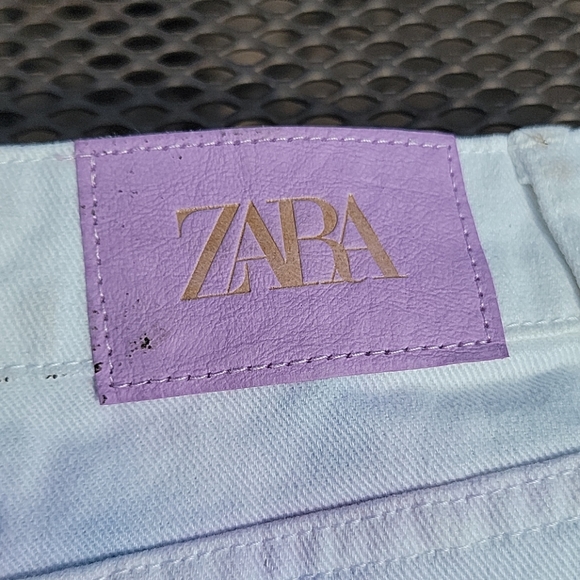Zara. High rise. distressed.cotton shorts.8 nwt - Picture 8 of 8
